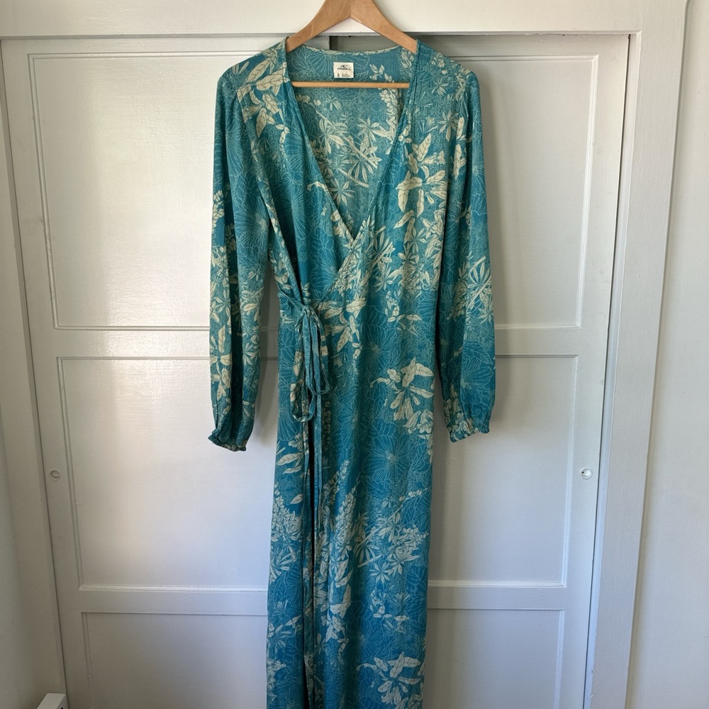ONEILL Floral Wrap Maxi Dress